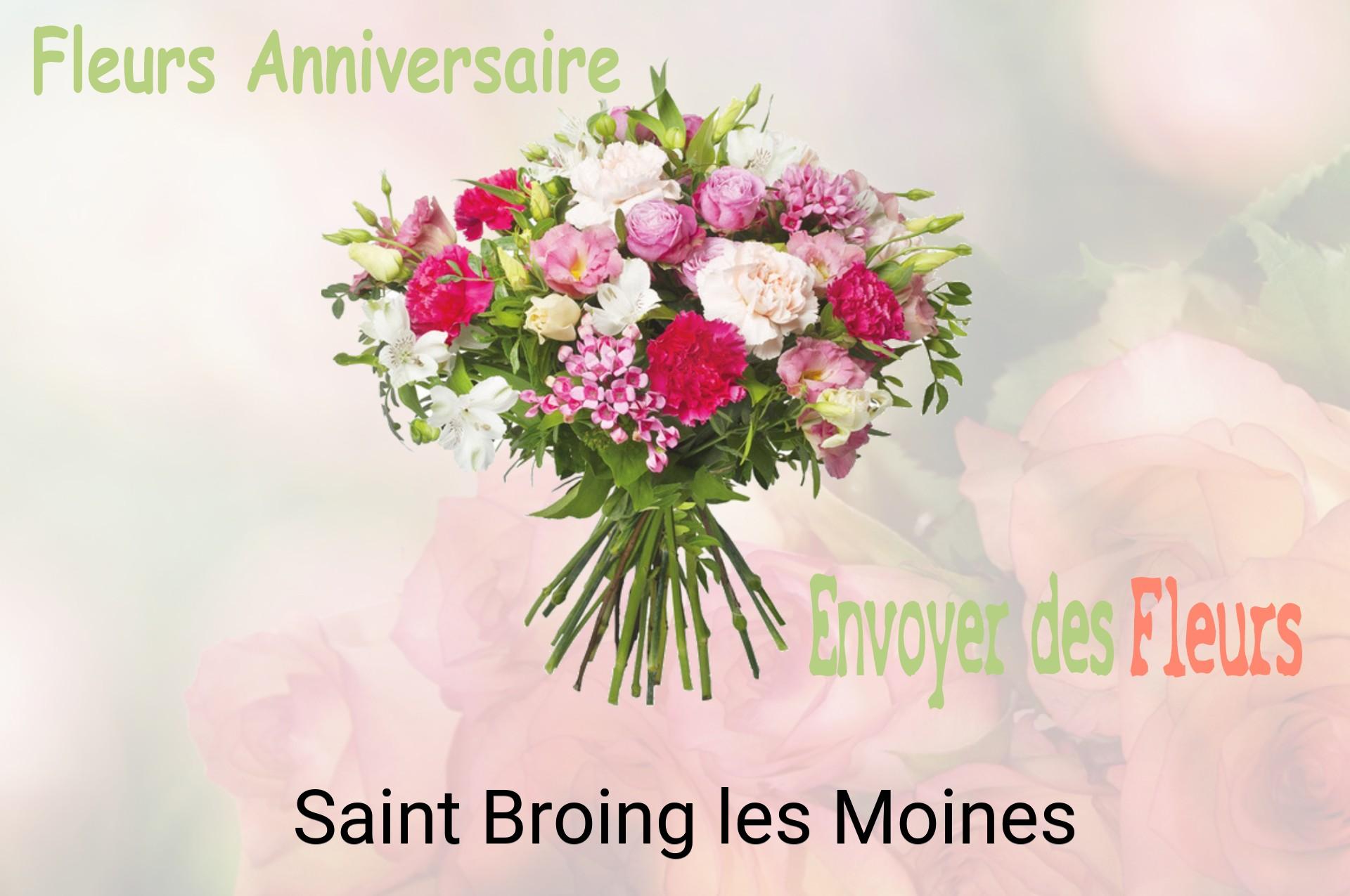 Bouquet de fleurs d’anniversaire livré à Saint-Broing-les-Moines